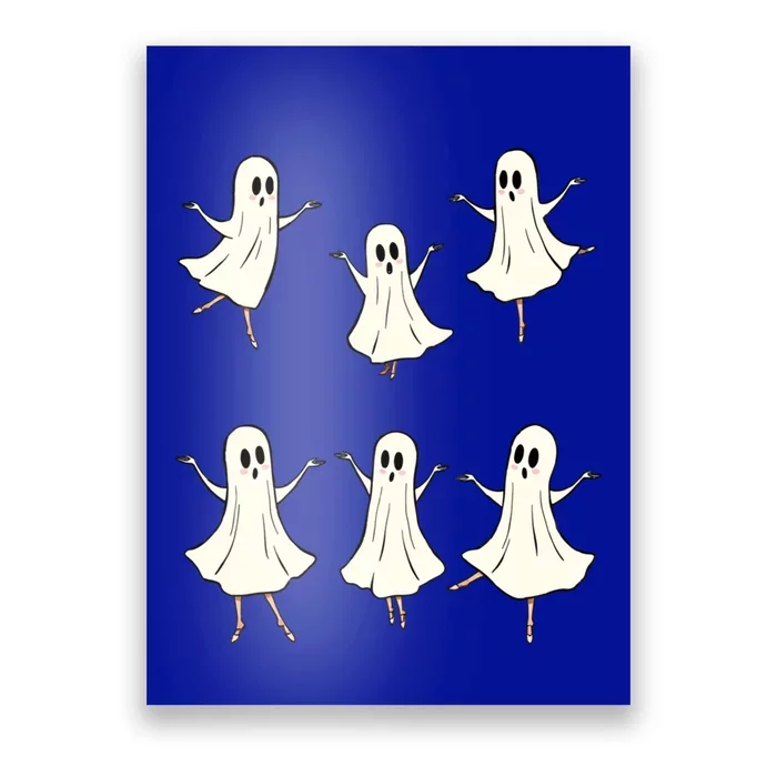 Ballet Ghost Ballet Dancer Spooky Dance Teacher Halloween Meaningful Gift Poster