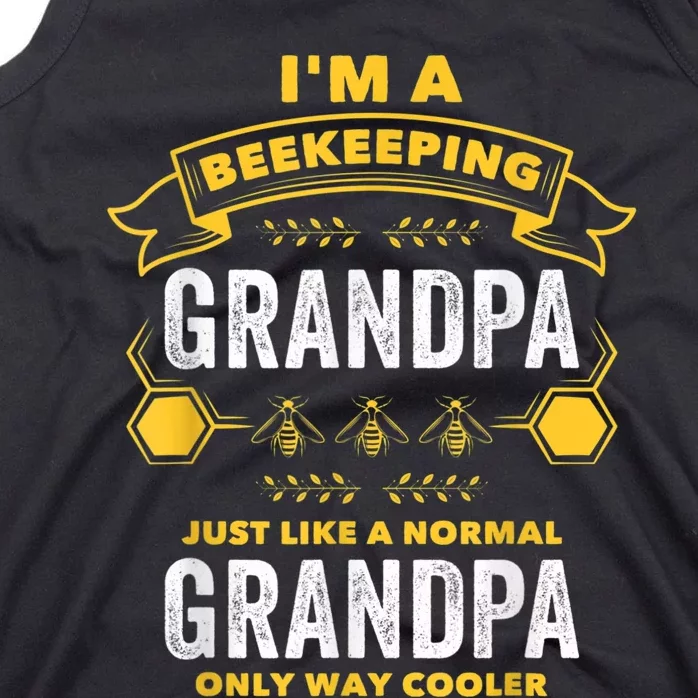 Beekeeper Grandpa Bee Bees Apiarist Father Tank Top