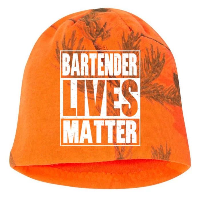 Bartender Gift Bartending Lives Matter Hooded Gift Kati - Camo Knit Beanie