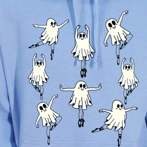 Ballet Ghost Ballet Dancer Spooky Dance Teacher Halloween Funny Gift Unisex Surf Hoodie