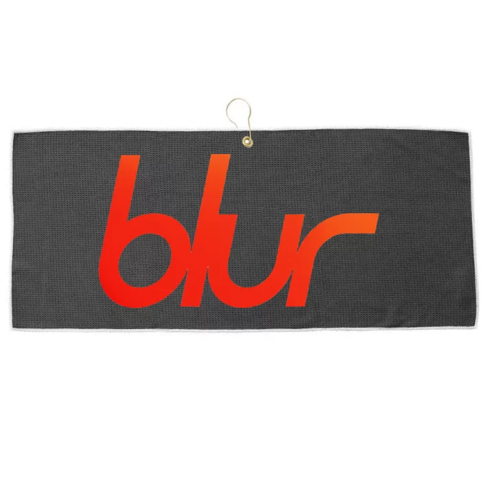 Blur Gradient Large Microfiber Waffle Golf Towel