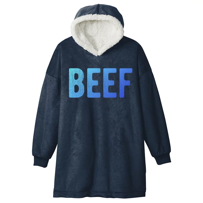 Beef Gift Hooded Wearable Blanket