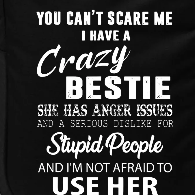 Bestie Gift Bff Best Friend Gift Funny Bestie Impact Tech Backpack