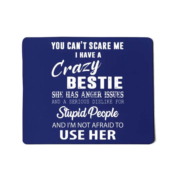 Bestie Gift Bff Best Friend Gift Funny Bestie Mousepad