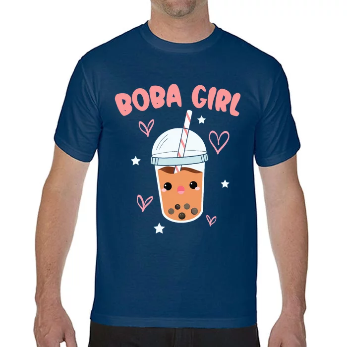 Boba Girl Bubble Tea Comfort Colors T-Shirt