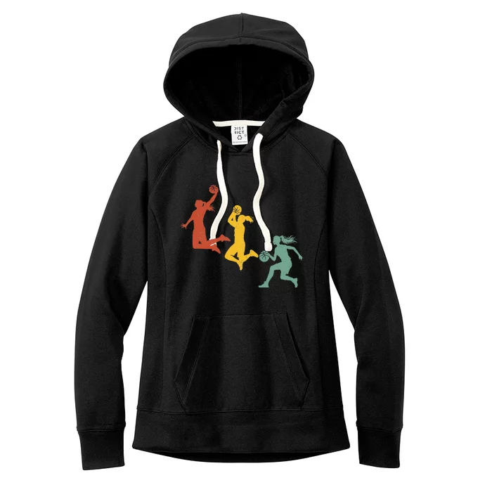 Basketball Girl Basketball Hoops Lovers Women's Fleece Hoodie