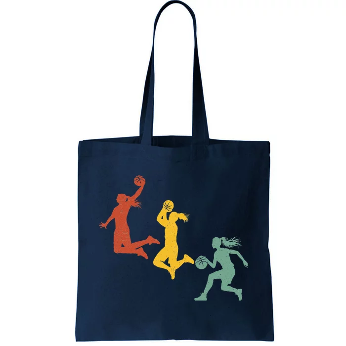 Basketball Girl Basketball Hoops Lovers Tote Bag