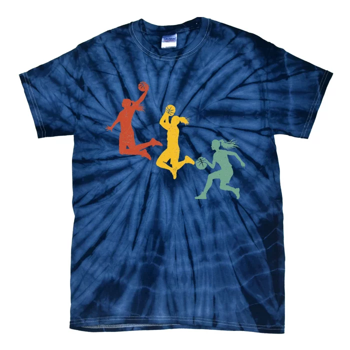 Basketball Girl Basketball Hoops Lovers Tie-Dye T-Shirt