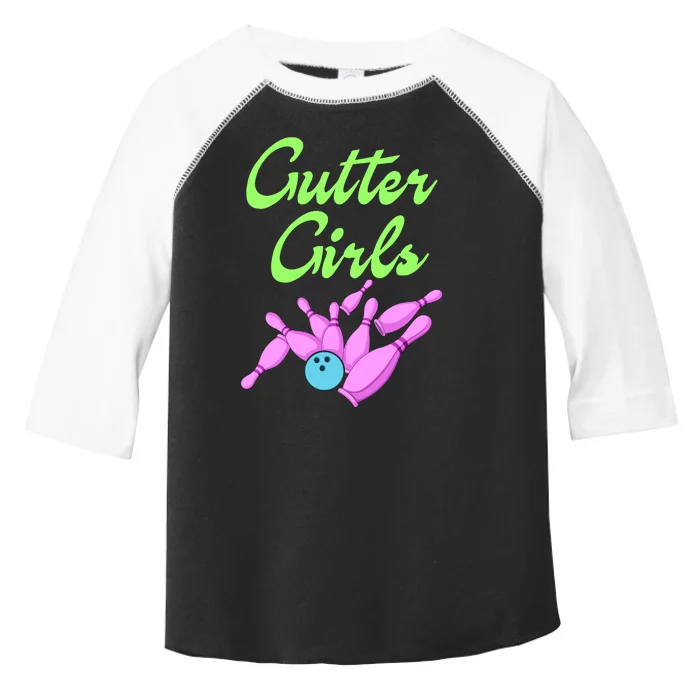 Bowling Gutter Toddler Fine Jersey T-Shirt