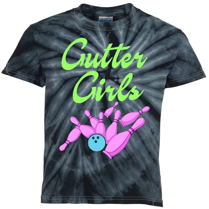 Bowling Gutter Kids Tie-Dye T-Shirt