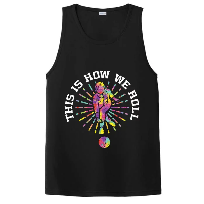 Bowling Girl Performance Tank