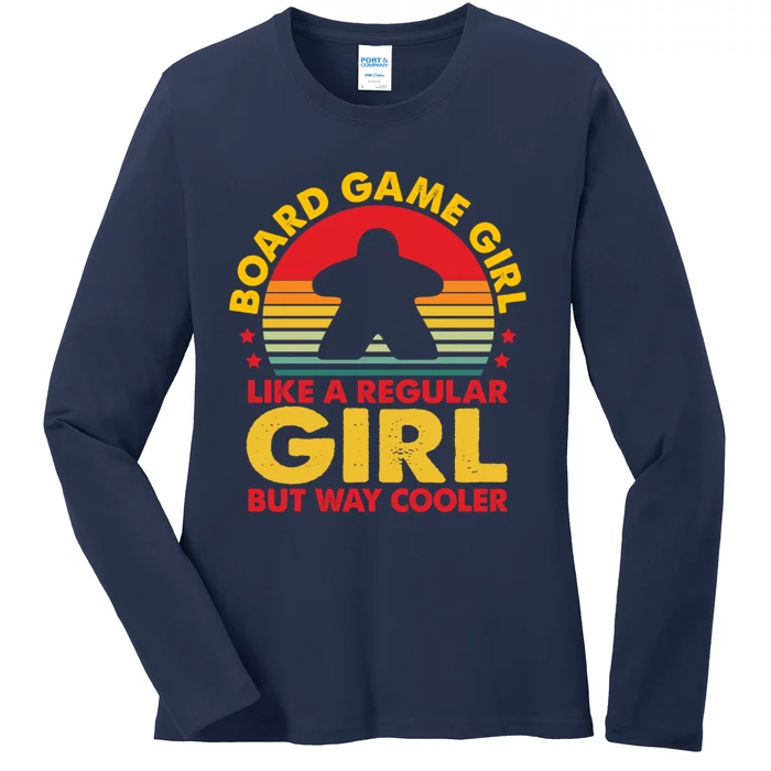 Board Game Board Gamer Board Games Ladies Long Sleeve Shirt