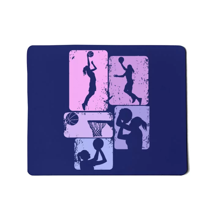 Basketball Girl Mousepad