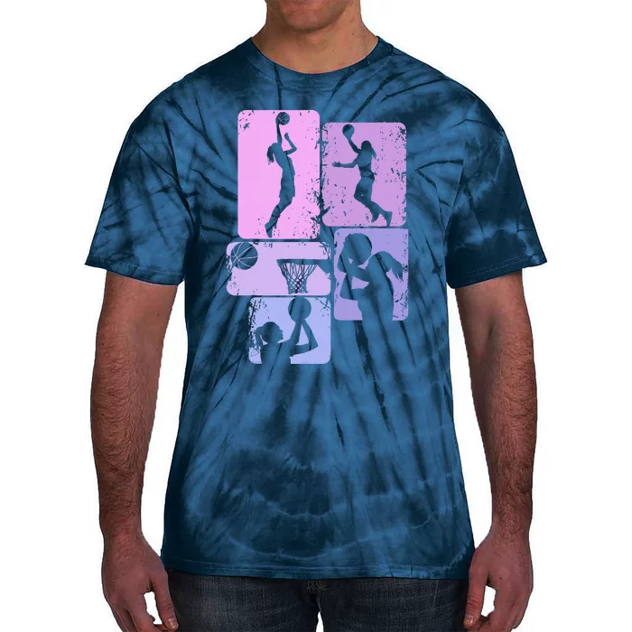 Basketball Girl Tie-Dye T-Shirt