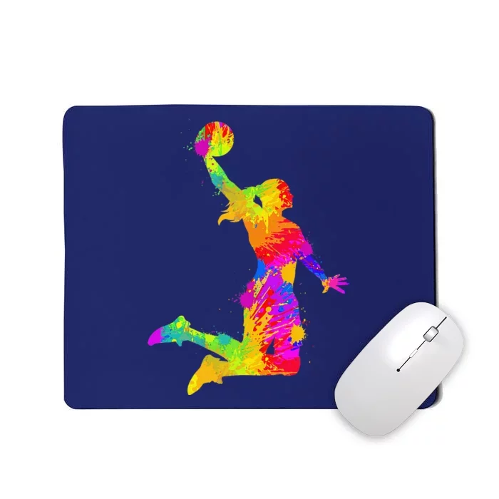 Basketball Girl Mousepad