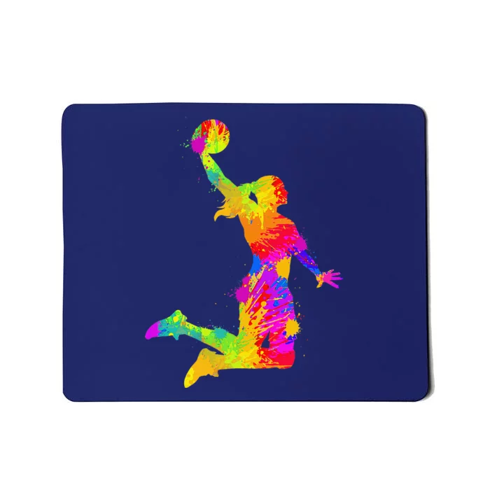 Basketball Girl Mousepad