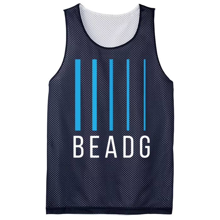 Bass Guitarist BEADG 5 String Guitar Mesh Reversible Basketball Jersey Tank