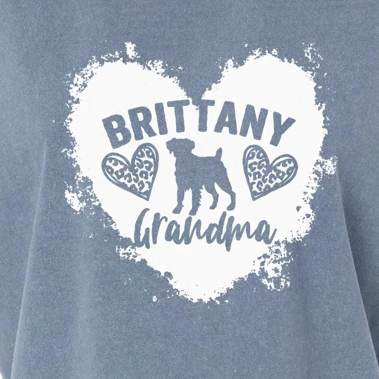 Brittany Grandma Brittany Spaniel Grandma Brittany Lover Garment-Dyed Women's Muscle Tee