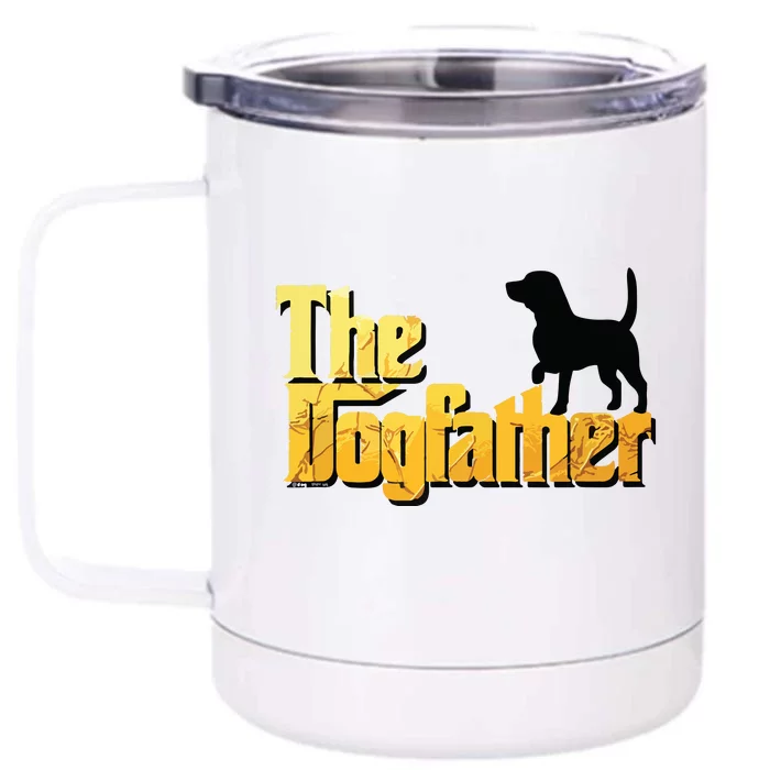 Beagle Gifts Beagle Front & Back 12oz Stainless Steel Tumbler Cup