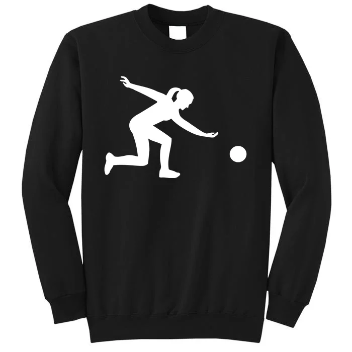 Bowling Gift Tall Sweatshirt