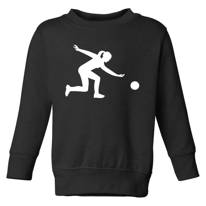 Bowling Gift Toddler Sweatshirt