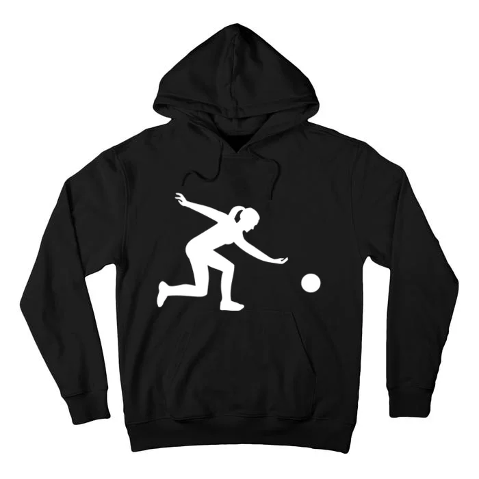 Bowling Gift Tall Hoodie