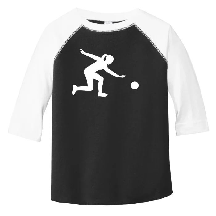 Bowling Gift Toddler Fine Jersey T-Shirt