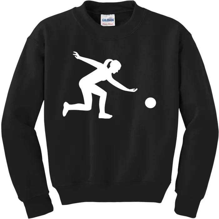 Bowling Gift Kids Sweatshirt