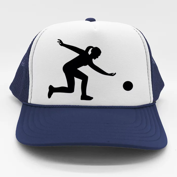 Bowling Gift Trucker Hat