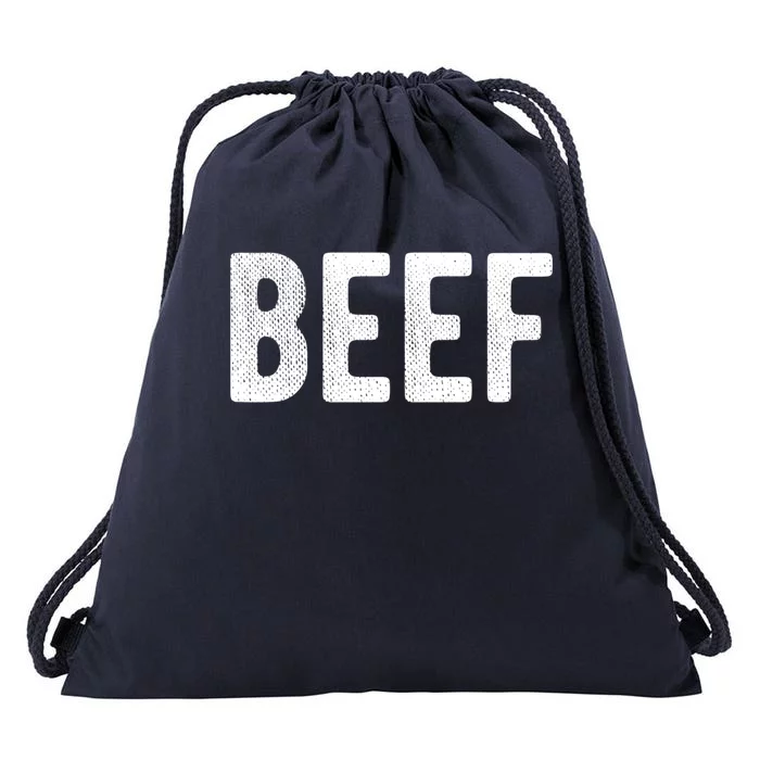 Beef Gift Drawstring Bag