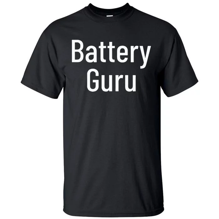 Battery Guru Tall T-Shirt