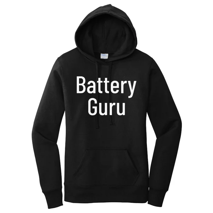 Battery Guru Women's Pullover Hoodie