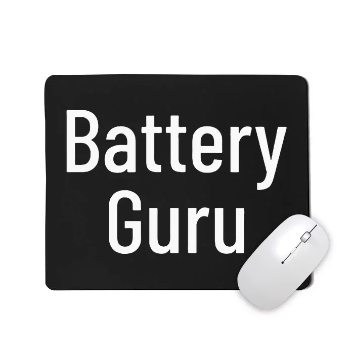 Battery Guru Mousepad