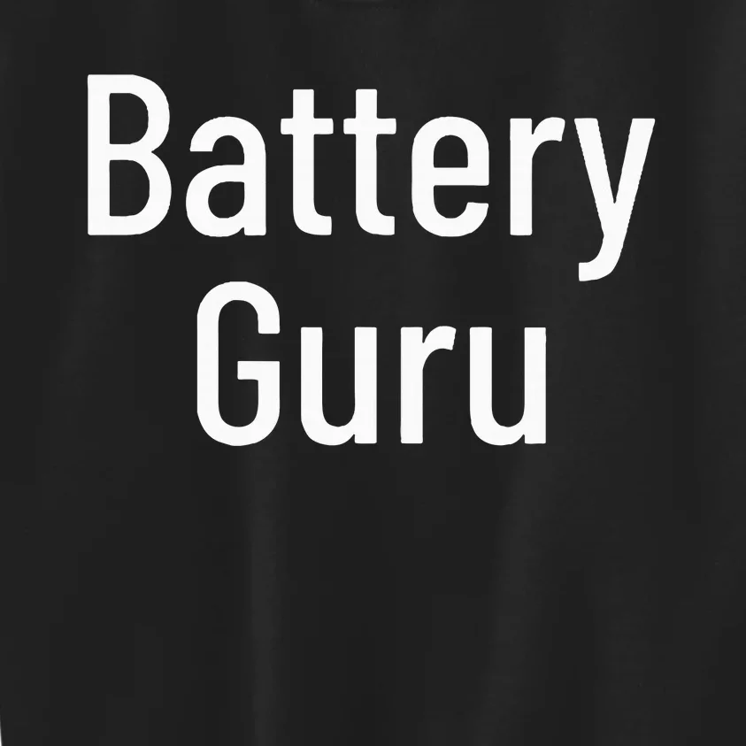 Battery Guru Kids Sweatshirt