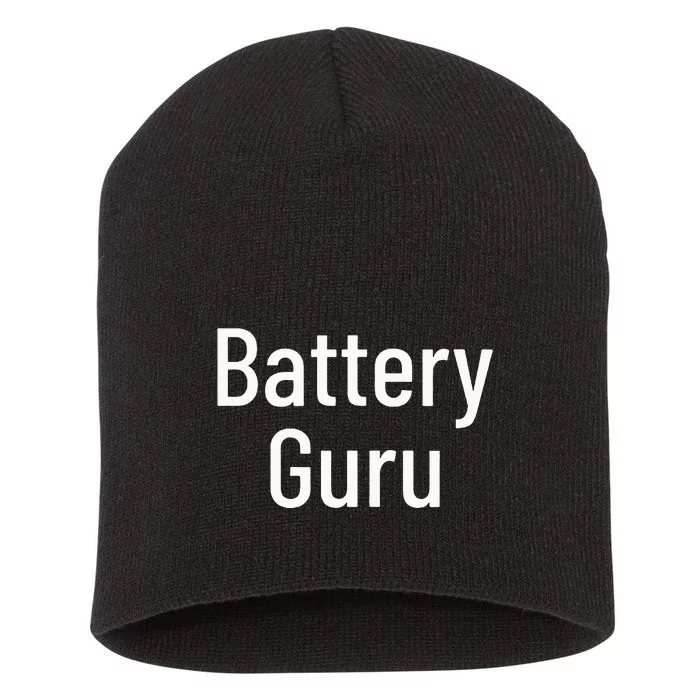 Battery Guru Short Acrylic Beanie