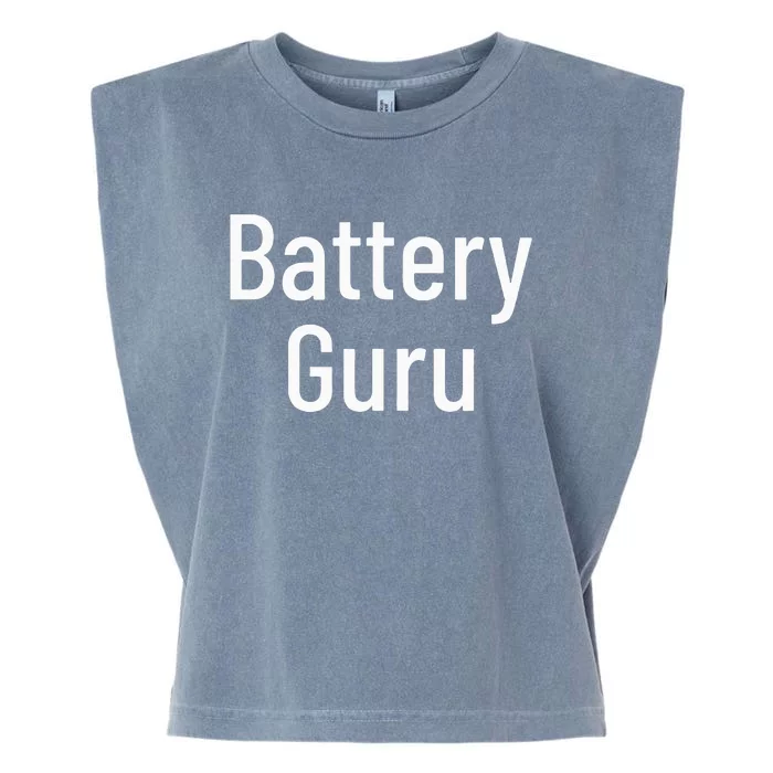 Battery Guru Garment-Dyed Women's Muscle Tee