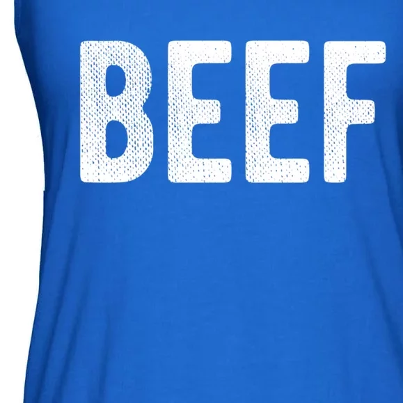 Beef Gift Ladies Essential Flowy Tank