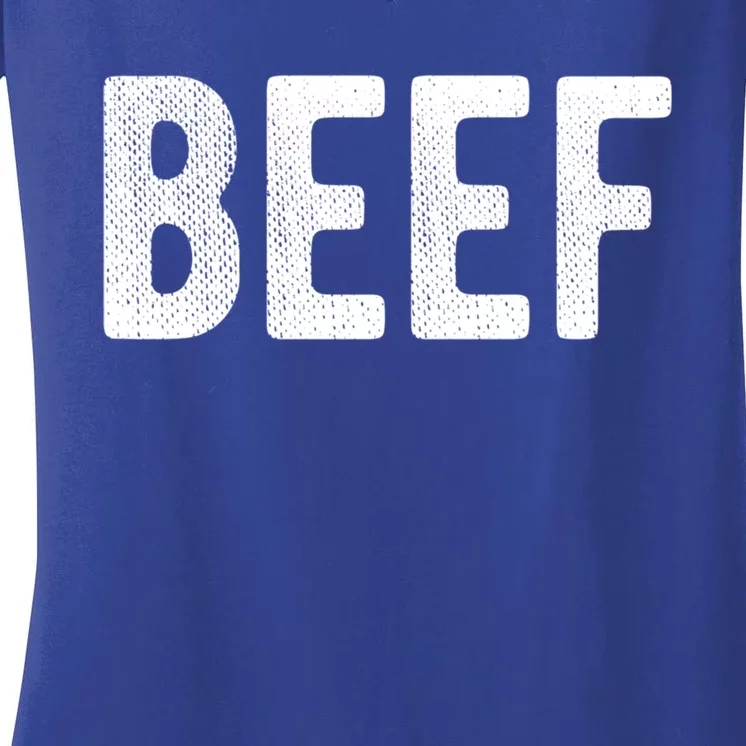 Beef Gift Women's V-Neck T-Shirt