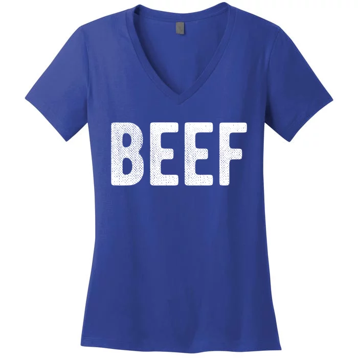 Beef Gift Women's V-Neck T-Shirt