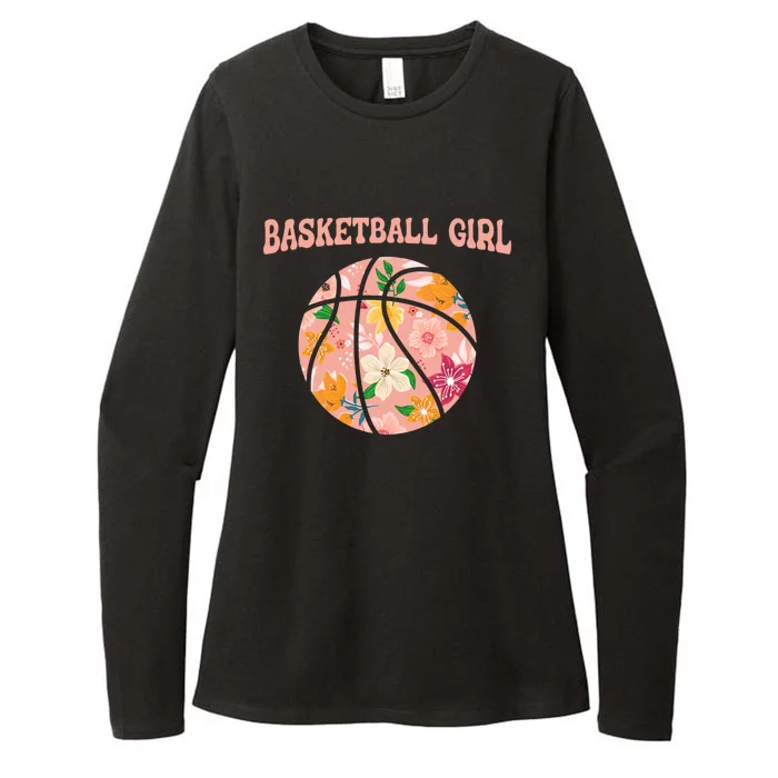 Basketball Gift Basketball Player Baller Basketball Funny Gift Womens CVC Long Sleeve Shirt