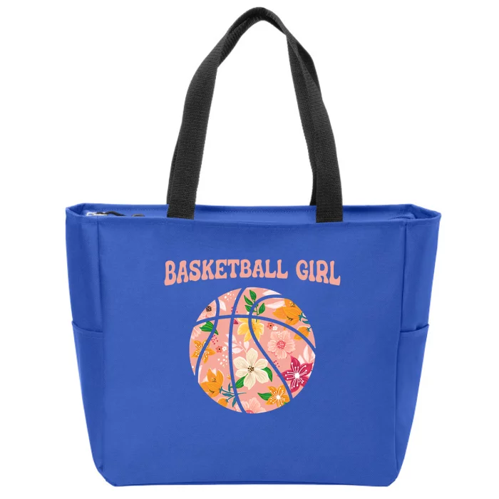 Basketball Gift Basketball Player Baller Basketball Funny Gift Zip Tote Bag