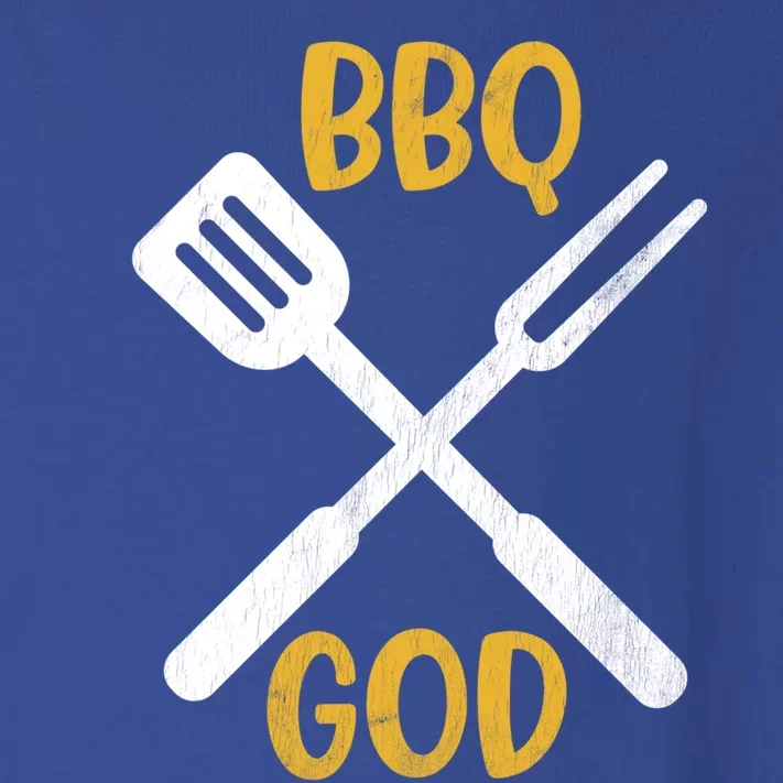 Bbq God Barbecue Father's Day Idea Gift Toddler Long Sleeve Shirt