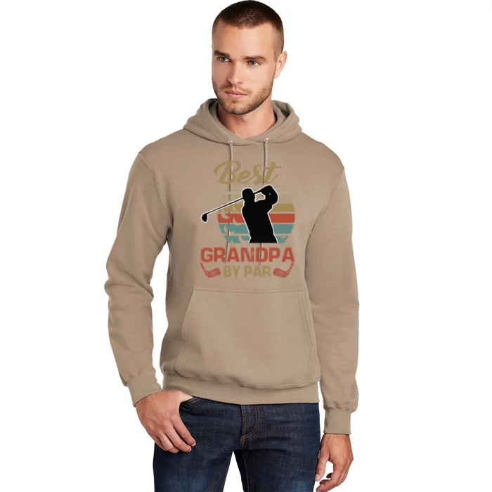 Best Grandpa By Par Golfing Gift For Father Day Hoodie