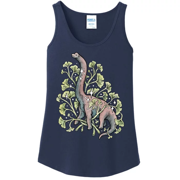 Brachio Ginkgo Ladies Essential Tank