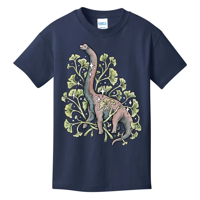 Brachio Ginkgo Kids T-Shirt