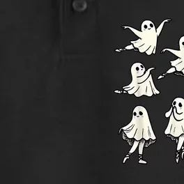 Ballet Ghost Ballet Dancer Spooky Dance Teacher Halloween Dry Zone Grid Performance Polo