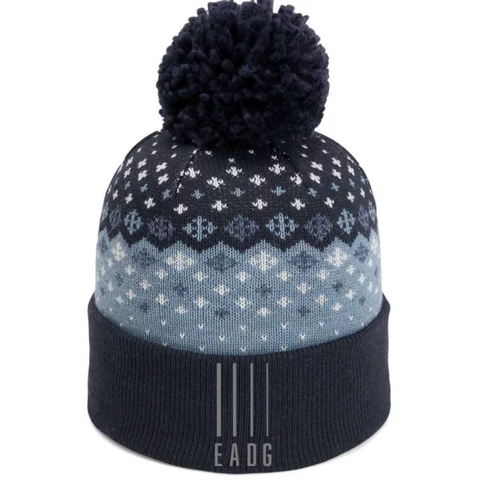 Bass Guitarist Bass Player Gift EADG 4 String The Baniff Cuffed Pom Beanie