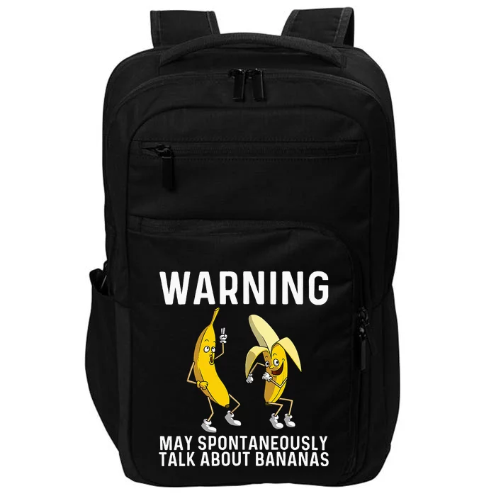 Banana Gift Banana Fruit Lover Impact Tech Backpack