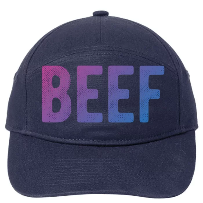 Beef Gift 7-Panel Snapback Hat