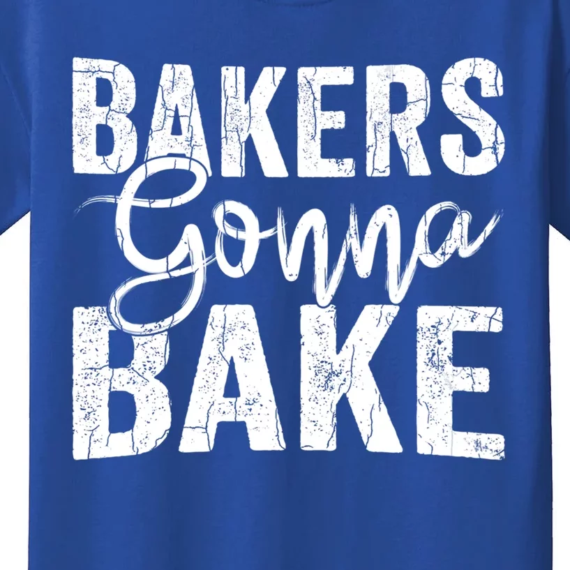 Baker Gonna Bake Funny Baking Cookie Crew Bake Lover Graphic Gift Kids T-Shirt